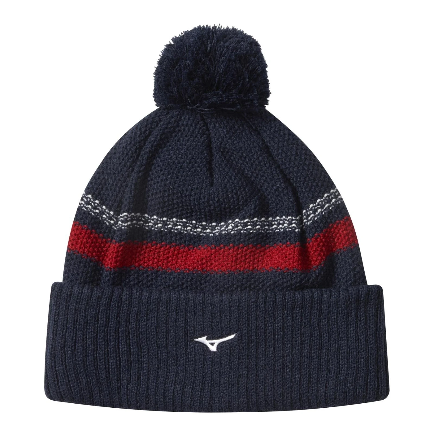 Mizuno Breath Thermo Pom Pom Beanies Deep Navy 3 Mizuno Breath Thermo Pom Pom Beanies Deep Navy