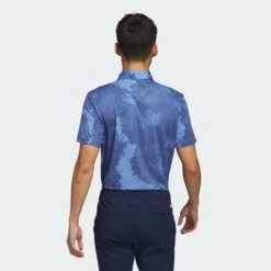 Adidas FLOWER MESH GOLF POLO SHIRT Blue Fusion/Collegiate Navy -Golf Supply Store 19c66e499a064f8881edaf4101448ce5 f540
