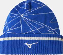 MIZUNO BREATH THERMO GRAPHIC BEANIE BLUE