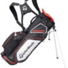 TAYLORMADE PRO 8.0 STAND BAG BLACK/WHITE/RED -Golf Supply Store 32937