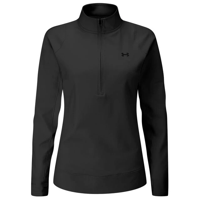 Under Armour Ladies Storm Midlayer Full Zip Top Black 001 3 Under Armour Ladies Storm Midlayer Full Zip Top Black 001