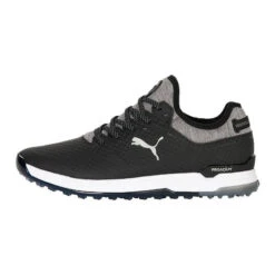 PUMA Gents PROADAPT ALPHACAT SHOES BLACK/SILVER/QUIET SHADE 6 PUMA Gents PROADAPT ALPHACAT SHOES BLACK/SILVER/QUIET SHADE -Golf Supply Store 36110 1