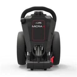 POWAKADDY 2022 MICRA PUSH CART-GUN METAL/RED TRIM 8 POWAKADDY 2022 MICRA PUSH CART-GUN METAL/RED TRIM -Golf Supply Store 40384 2