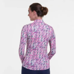 EPNY Ladies Long Sleeve Broken Geometric Zip Mock Inky Multi -Golf Supply Store 5031NJCX 4061 C 800x 76592172 cfcf 4cb2 a5f0 443f9b2d4fdd