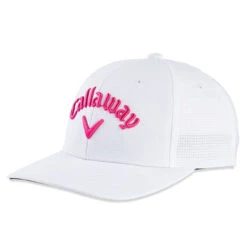 Callaway Junior Tour Golf Cap (White/Pink) 8 Callaway Junior Tour Golf Cap (White/Pink) -Golf Supply Store 5222164 ex1.600x600