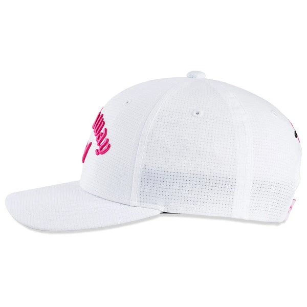 Callaway Junior Tour Golf Cap (White/Pink) 4 Callaway Junior Tour Golf Cap (White/Pink) - Image 2
