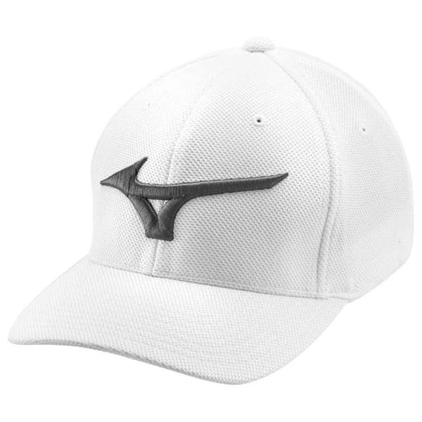 Mizuno Tour Performance Cap White 3 Mizuno Tour Performance Cap White