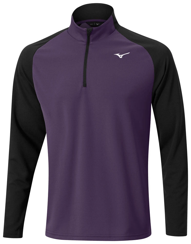 Mizuno Golf Winter Breeze 1/4 Purple 3 Mizuno Golf Winter Breeze 1/4 Purple