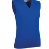 Glenmuir Ladies V Neck Cotton Golf Slipover Ascot Blue ASTRID 1 Glenmuir Ladies V Neck Cotton Golf Slipover Ascot Blue ASTRID -Golf Supply Store 890x1200 fitbox astrid ascotblue3