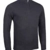 Glenmuir Gents Devon Zip Neck Sweater Charcoal Marl 1 Glenmuir Gents Devon Zip Neck Sweater Charcoal Marl -Golf Supply Store 890x1200 fitbox devon charcoalmarl14
