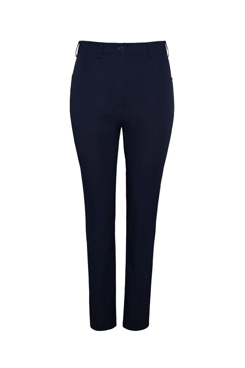 Glenmuir Ladies Kaley Stretch Trousers Navy 3 Glenmuir Ladies Kaley Stretch Trousers Navy
