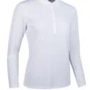 Glenmuir Ladies Long Sleeve Performance Pique Golf Polo Shirt White 1 Glenmuir Ladies Long Sleeve Performance Pique Golf Polo Shirt White -Golf Supply Store 890x1200 fitbox misha white5