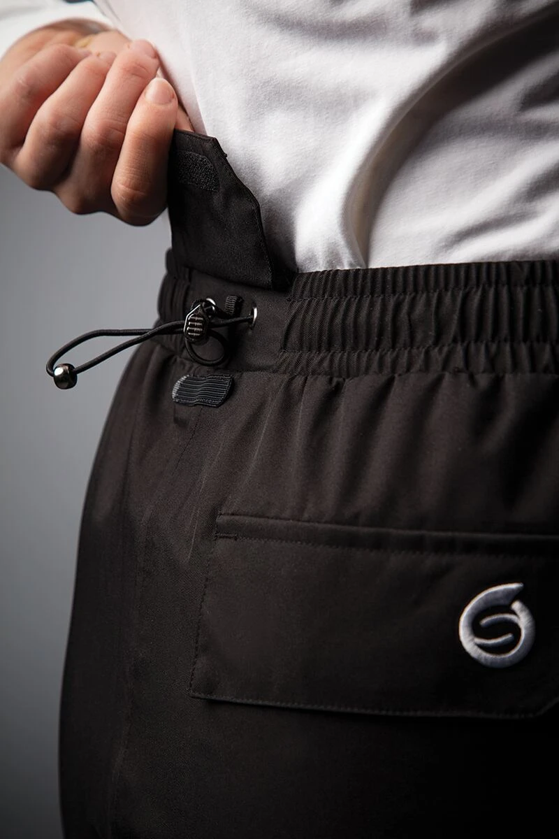 Sunderland MONTANA Ladies Lightweight Waterproof Golf Trousers BLACK Lifetime Waterproof Guarantee 5 Sunderland MONTANA Ladies Lightweight Waterproof Golf Trousers BLACK Lifetime Waterproof Guarantee - Image 3