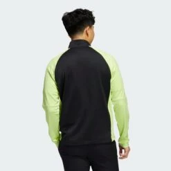 Adidas Gents Colour Block Quarter Zip BLACK/PULLIM - SS22 8 Adidas Gents Colour Block Quarter Zip BLACK/PULLIM - SS22 -Golf Supply Store 9a0619e21def4c4fb303adeb00e50415 f540