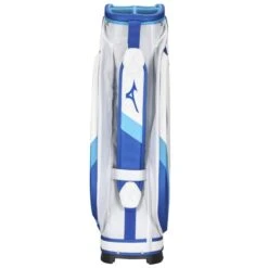 Mizuno Tour Staff Cart Bag 22 5W White Blue -Golf Supply Store BTSTAFFCRT003 3 L