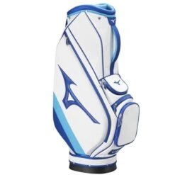 Mizuno Tour Staff Cart Bag 22 5W White Blue -Golf Supply Store BTSTAFFCRT003 4 L