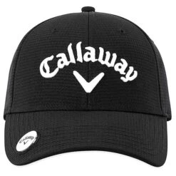 Callaway Gents Stitch Magnet Adj Cap Black -Golf Supply Store CA22H0309001 2 L