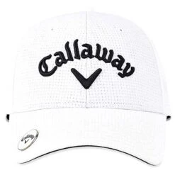Callaway Gents Stitch Magnet Adj Cap White 7 Callaway Gents Stitch Magnet Adj Cap White -Golf Supply Store CA22H0309006 2 L