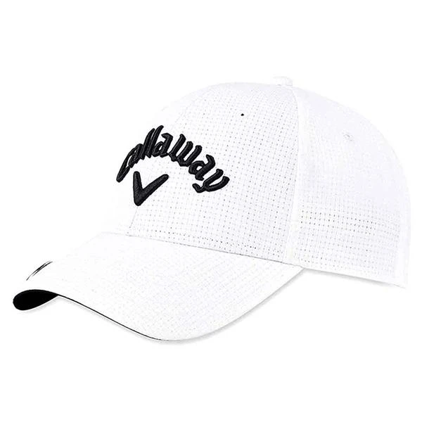 Callaway Gents Stitch Magnet Adj Cap White 3 Callaway Gents Stitch Magnet Adj Cap White