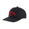Callaway Junior Tour Cap Black Fire Red -Golf Supply Store CA22H0311006 L