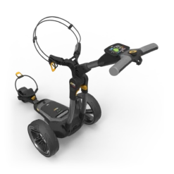 Powakaddy CT8 GPS 38 Hole Lithium Cart Gunmetal