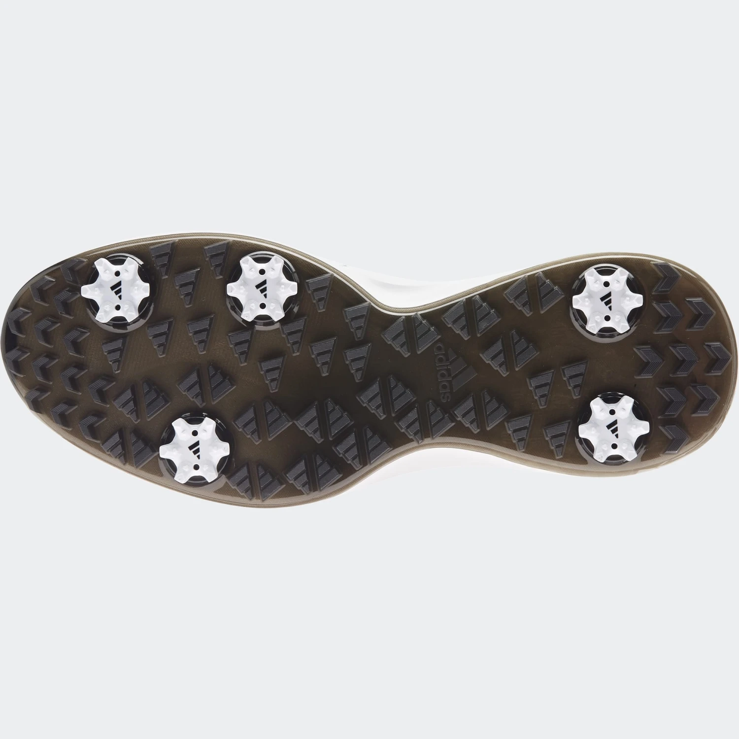 Adidas Golf Mens 2021 Performance Classic Leather Bounce-WHITE 4 Adidas Golf Mens 2021 Performance Classic Leather Bounce-WHITE - Image 2