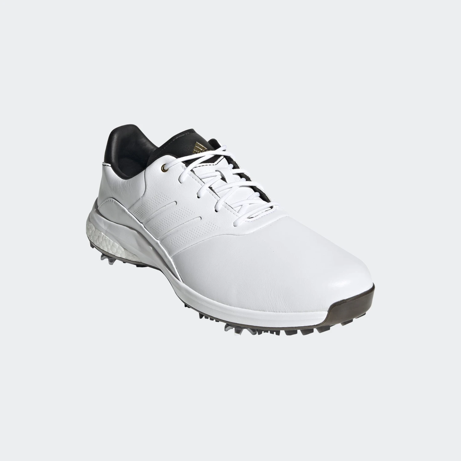 Adidas Golf Mens 2021 Performance Classic Leather Bounce-WHITE 6 Adidas Golf Mens 2021 Performance Classic Leather Bounce-WHITE - Image 4
