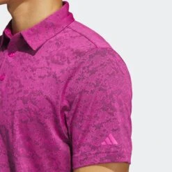 Adidas Golf Textured Jacquard Shirt Lucid Fuschia 8 Adidas Golf Textured Jacquard Shirt Lucid Fuschia -Golf Supply Store HS1112 b2b152 pdp
