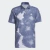 Adidas FLOWER MESH GOLF POLO SHIRT White / Collegiate Navy 1 Adidas FLOWER MESH GOLF POLO SHIRT White / Collegiate Navy -Golf Supply Store HS1131 b2b012 plp