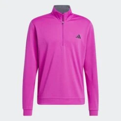 Adidas Golf Elevated 1/4 Zip Lucid Fuchsia