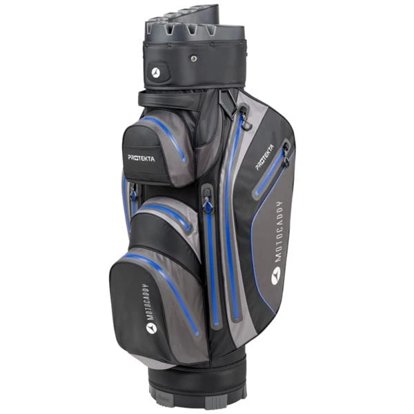 Motocaddy Protekta Cart Bag Graphite/Blue 3 Motocaddy Protekta Cart Bag Graphite/Blue