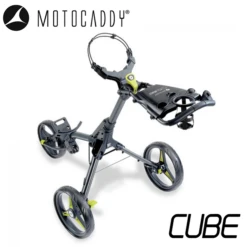 Motocaddy Cube Push Trolley Lime