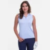 EPNY Ladies SLEEVELESS CONVERTIBLE ZIP MOCK POLO Blue Eyes 1 EPNY Ladies SLEEVELESS CONVERTIBLE ZIP MOCK POLO Blue Eyes -Golf Supply Store NS5111X 0425 800x 47676f81 cbb9 4729 8fa9 edc0e8824061