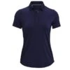 Under Armour Ladies Zinger Polo Shirt Navy (410) -Golf Supply Store P 1363949UNDERARMOURSHIRTNAVY410LADIES L
