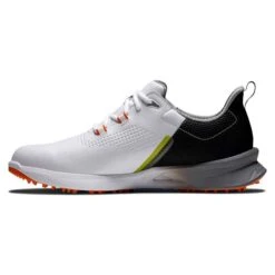 FootJoy Gents FJ Fuel Shoes White Black Orange -Golf Supply Store P 55443FOOTJOYSHOESWHITEBLACKORANGEGENTS 2 L