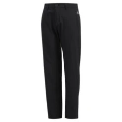 Adidas Boys Solid Golf Trousers Black