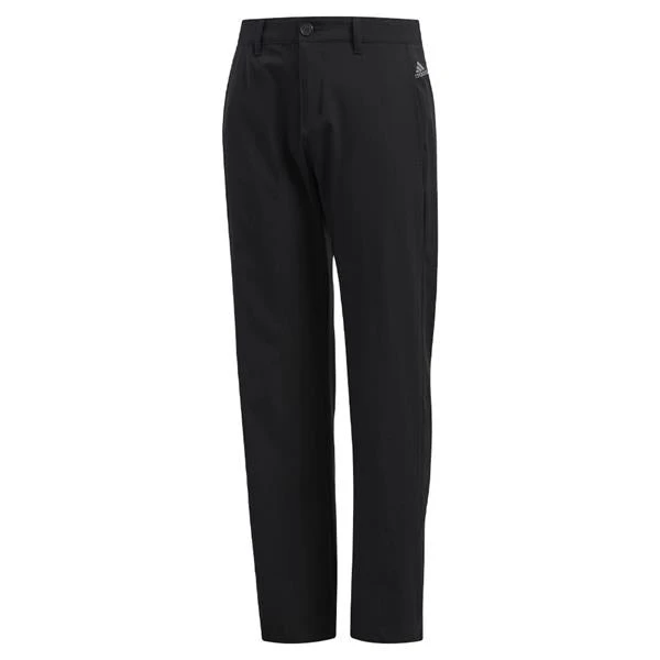 Adidas Boys Solid Golf Trousers Black 3 Adidas Boys Solid Golf Trousers Black