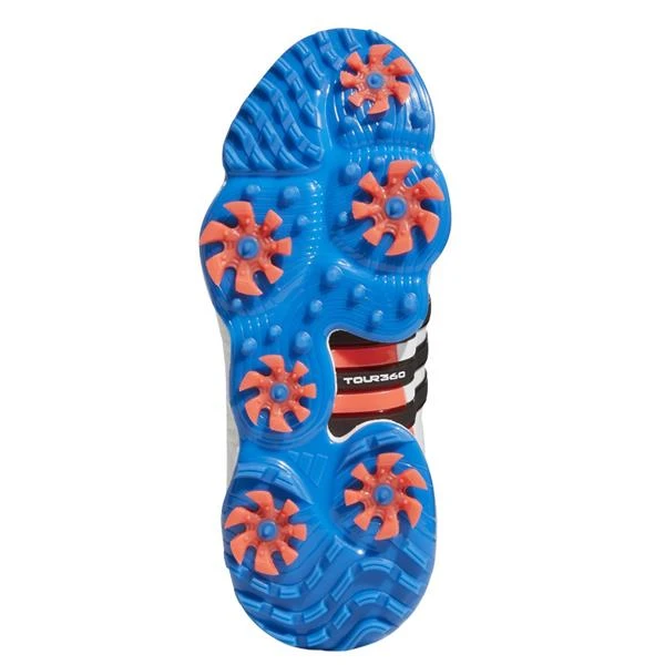 Adidas Gents Tour360 22 Shoes White - Black - Blue 4 Adidas Gents Tour360 22 Shoes White - Black - Blue - Image 2