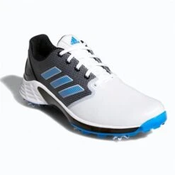 Adidas Gents ZG21 Shoes White - Blue 11 Adidas Gents ZG21 Shoes White - Blue -Golf Supply Store P GW0215ADIDASSHOESWHITEBLUEGENTS 4 L