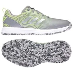 Adidas Ladies S2G Spikeless Lace Shoes Grey Three - Silver Met - Almost Lime 11 Adidas Ladies S2G Spikeless Lace Shoes Grey Three - Silver Met - Almost Lime -Golf Supply Store P GZ3911ADIDASSHOESGREYSILVERLIMELADIES 7 L