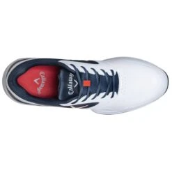 Callaway Gents Chev LS Shoes White - Navy - Red 9 Callaway Gents Chev LS Shoes White - Navy - Red -Golf Supply Store P M596146CALGENTSCHEVLSSHOESWHITENAVYRED 3 L