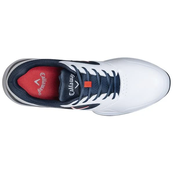Callaway Gents Chev LS Shoes White - Navy - Red 6 Callaway Gents Chev LS Shoes White - Navy - Red - Image 4
