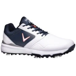 Callaway Gents Chev LS Shoes White - Navy - Red 8 Callaway Gents Chev LS Shoes White - Navy - Red -Golf Supply Store P M596146CALGENTSCHEVLSSHOESWHITENAVYRED L