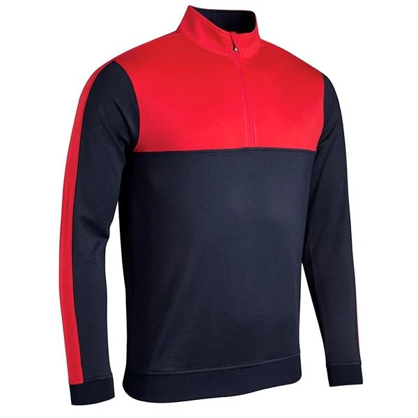 Sunderland Gents Arizona Therm Fleece MidLayer Navy - Red 3 Sunderland Gents Arizona Therm Fleece MidLayer Navy - Red