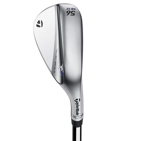 TaylorMade Milled Grind 3 Chrome Steel Wedge Gents RH 6 TaylorMade Milled Grind 3 Chrome Steel Wedge Gents RH - Image 4