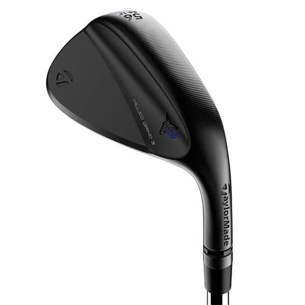 TaylorMade Milled Grind 3 Black Steel Wedge Gents RH 3 TaylorMade Milled Grind 3 Black Steel Wedge Gents RH