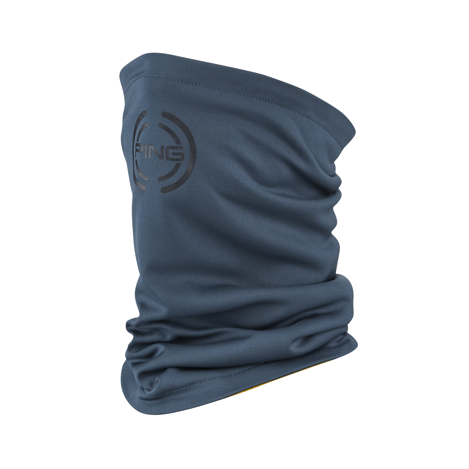 PING LEON REVERSIBLE GOLF NECK WARMER STORMCLOUD/GOLD 3 PING LEON REVERSIBLE GOLF NECK WARMER STORMCLOUD/GOLD