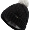 Ping Ladies Shannon Bobble Beanie Black 2 Ping Ladies Shannon Bobble Beanie Black -Golf Supply Store P93602 SHANNON BLACK FRONT 1