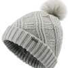 Ping Ladies Shannon Bobble Beanie Silver 1 Ping Ladies Shannon Bobble Beanie Silver -Golf Supply Store P93602 SHANNON SILVER FRONT 1