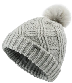 Ping Ladies Shannon Bobble Beanie Silver